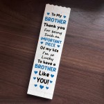 Gift For Brother Puzzle Plaque Building Block Gift For Him