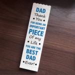 Gift For Dad Puzzle Plaque Building Block Gift For Him Dad Gift For Dad Puzzle Plaque Building Block Gift For Him Dad