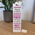 Gift For Daughter Building Block Gift For Her Daughter Birthday 