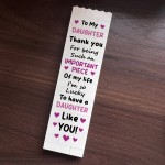 Daughter Gift Building Block Gift For Her Daughter Birthday