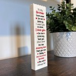 Gift For Brother Building Block Gift For Him Birthday Christmas Gift For Brother Building Block Gift For Him Birthday Christmas