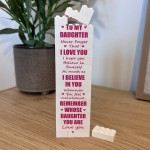 To My Daughter Gift Building Block Gift For Her Daughter