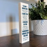 To My Son Gift Building Block Gift For Him Son Birthday To My Son Gift Building Block Gift For Him Son Birthday