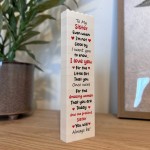 Gift For Sister Building Block Gift For Her Sister Birthday