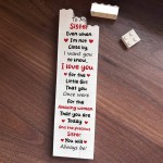 Gift For Sister Building Block Gift For Her Sister Birthday