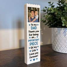 Personalised Dad Gift Thank You Gift For Him Dad Plaque