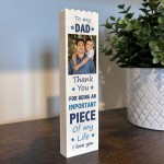 Dad Personalised Birthday Gift For Dad Custom Photo Bricks 