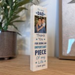 Dad Personalised Birthday Gift For Dad Custom Photo Bricks 