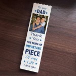 Dad Personalised Birthday Gift For Dad Custom Photo Bricks 