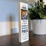 Dad Personalised Birthday Gift For Dad Custom Photo Bricks 