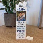 Dad Personalised Birthday Gift For Dad Custom Photo Bricks 