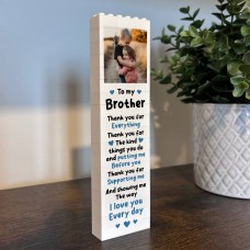 To My Brother Gift Personalised Thank You Gift For Her Brother