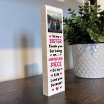 Personalised To My Sister Gift Thank You Gift For Her Sister Personalised To My Sister Gift Thank You Gift For Her Sister