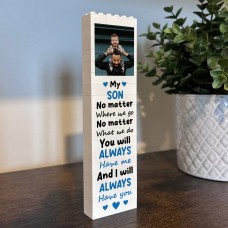 Personalised Son Gift Thank You Gift For Him Son Plaque