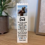 Personalised Dad Gift Building Block Gift For Him Dad