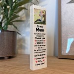 Personalised Gifts For Mum Custom Photo Brick Block For Birthday