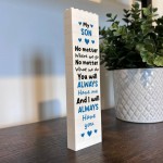 Son Gift Building Block Gift For Him Son Birthday Christmas Gift