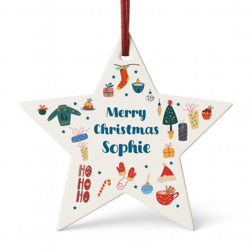 Personalised Christmas Baubles For Kids Children Custom Xmas Personalised Christmas Baubles For Kids Children Custom Xmas