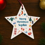 Personalised Christmas Baubles For Kids Children Custom Xmas Personalised Christmas Baubles For Kids Children Custom Xmas