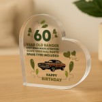 Funny 60th Birthday Gift For Dad Grandad Uncle Friend Joke