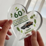 Funny 60th Birthday Gift For Dad Grandad Uncle Friend Joke