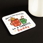Daddy Gift For Christmas Merry Christmas Daddy Coaster From Son Daddy Gift For Christmas Merry Christmas Daddy Coaster From Son