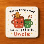 Uncle Gift For Christmas Merry Christmas Uncle Coaster Niece Uncle Gift For Christmas Merry Christmas Uncle Coaster Niece