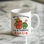 Merry Christmas To A TEA RIFFIC Auntie Mug Gift For Auntie Merry Christmas To A TEA RIFFIC Auntie Mug Gift For Auntie