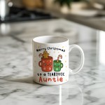 Merry Christmas To A TEA RIFFIC Auntie Mug Gift For Auntie Merry Christmas To A TEA RIFFIC Auntie Mug Gift For Auntie