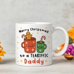 Merry Christmas To A TEA RIFFIC Daddy Mug Gift For Daddy Merry Christmas To A TEA RIFFIC Daddy Mug Gift For Daddy