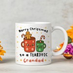Merry Christmas To A TEA RIFFIC Grandad Mug Gift For Grandad Merry Christmas To A TEA RIFFIC Grandad Mug Gift For Grandad
