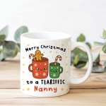 Merry Christmas To A TEA RIFFIC Nanny Mug Gift For Nanny Merry Christmas To A TEA RIFFIC Nanny Mug Gift For Nanny