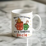 Merry Christmas To A TEA RIFFIC Uncle Mug Gift For Uncle Merry Christmas To A TEA RIFFIC Uncle Mug Gift For Uncle