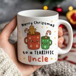 Merry Christmas To A TEA RIFFIC Uncle Mug Gift For Uncle Merry Christmas To A TEA RIFFIC Uncle Mug Gift For Uncle