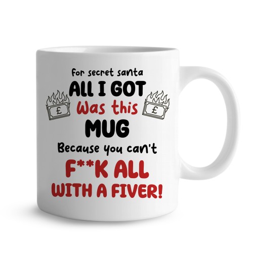 Funny Secret Santa Mug Sarcastic Xmas Gift For Colleagues 