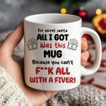 Funny Secret Santa Mug Sarcastic Xmas Gift For Colleagues 