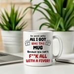 Funny Secret Santa Mug Sarcastic Xmas Gift For Colleagues 