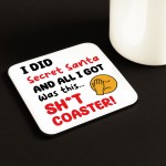 Secret Santa Gift For Colleagues Funny Coaster Office Work 