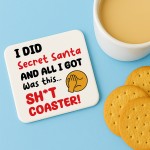 Secret Santa Gift For Colleagues Funny Coaster Office Work 