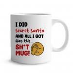 Funny Secret Santa Mug Office Rude Secret Santa Presents 