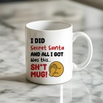 Funny Secret Santa Mug Office Rude Secret Santa Presents 