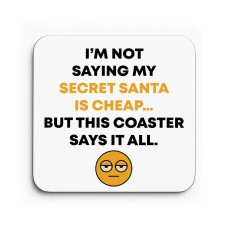 Secret Santa Gifts For Men and Women Novelty Coaster Christmas