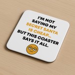 Secret Santa Gifts For Men and Women Novelty Coaster Christmas