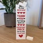 Girlfriend Gift Building Block Photo Gift For Girlfriend Girlfriend Gift Building Block Photo Gift For Girlfriend