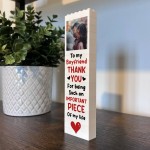Personalised Boyfriend Gift Building Block Photo Gift For Him