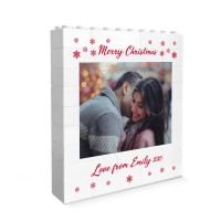 Merry Christmas Gift For Boyfriend Girlfriend Personalised Block