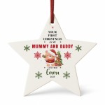 Personalised Your First Christmas As My Mummy And Daddy Star