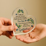 Godfather Asking Gifts Will You Be My Godfather Acrylic Heart