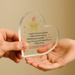 Novelty Gifts For Godmother Will You Be My Godmother Plaque