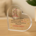 Cute Gifts For Godmother Birthday Gifts Will You Be My Godmother